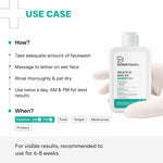 Dermatouch Salicylic Acid 2% Face Wash skin benefits chart