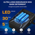 Rechargeable ultrasonic dog training device outdoor usage