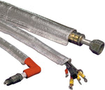 Design Engineering wire protection sleeving installed