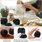Ferrochef small metal container with double lids