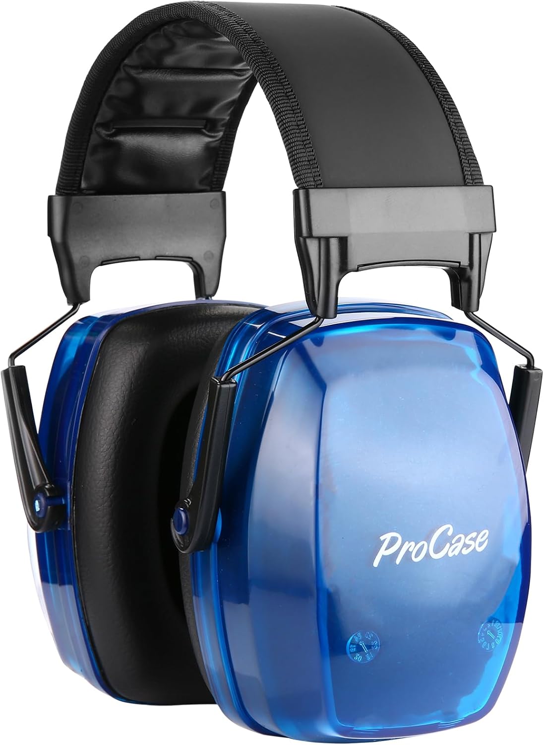 ProCase SNR33dB Noise Reduction Ear Muffs, Adult Hearing Protection | Sound Proof Ear Defenders, Adjustable Padded Headband, Ideal For Shooting Mowing Construction Loud Work Sites -Black - Image 9