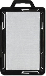 Advantus badge holder package pack of twenty black holders