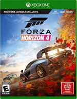 Xbox Forza Horizon 4 Standard Edition Xbox One front cover game disc packaging
