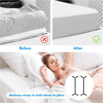 Xunesip adjustable sheet clips with stainless steel hardware