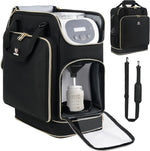 Jaffzora carrying case for baby brezza formula pro mini front view