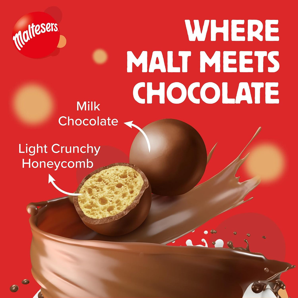Maltesers single-serve chocolate bag thirty-seven grams