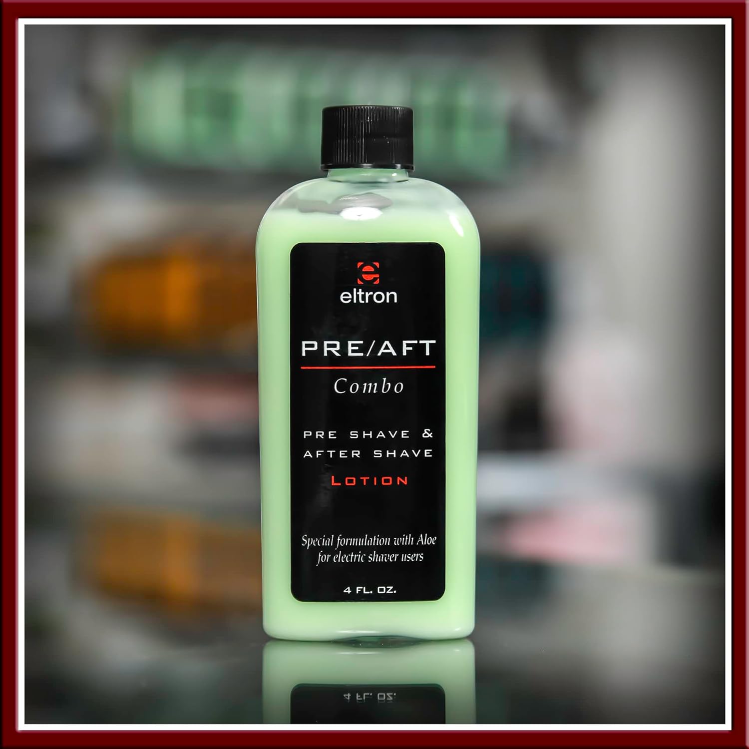 Eltron Parks Pre Aft Combo Shave Lotion front view bottle