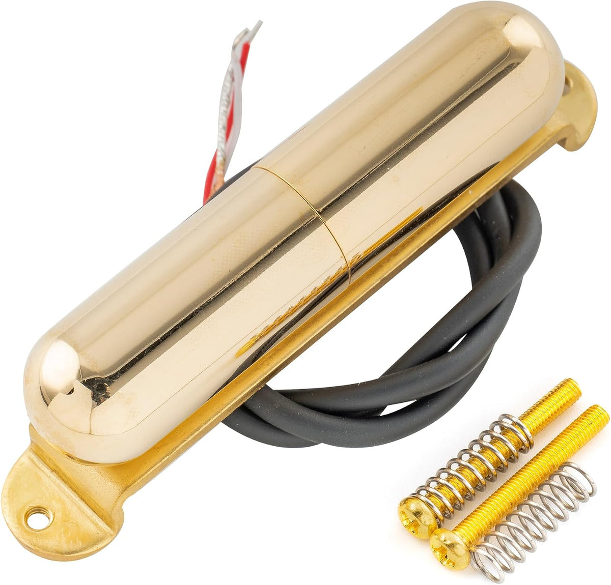 Artec LSA70 Alnico 5 Lipstick Style Single Coil Neck Pickup 7.5K for Strat Style Electric Guitar, Gold - Image 11