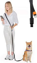 SVD.PET 4-in-1 hands free dog leash in black front view