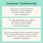 Rael vegan and cruelty-free barrier repair moisturizer ingredient callouts