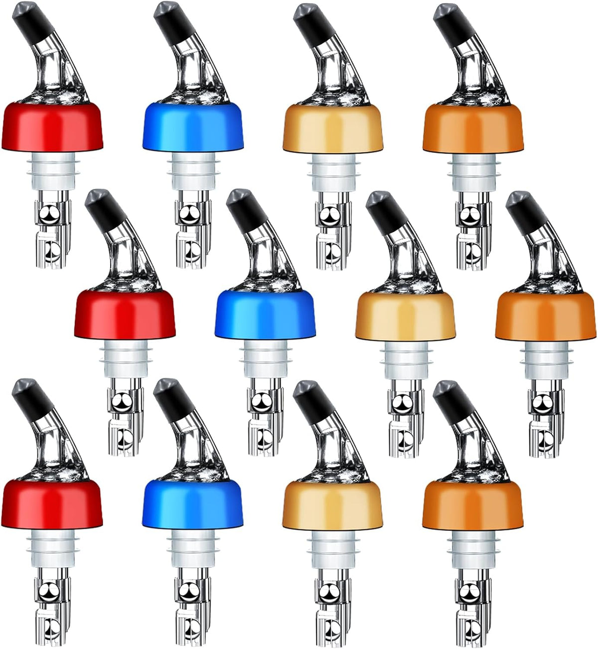 Automatic Measured Bottle Pourer - Quick Shot Spirit Measure Pourer Drinks Wine Cocktail Dispenser Home Bar Tools - 1oz/30ml (4 pack) - Image 15