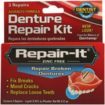 Doc Repair-It Advanced Formula Denture Repair Kit front view packaging