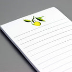 Nancy Nikko kitchen notepad set displaying chipboard back and magnet