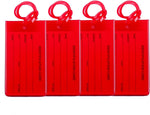 AI-DEE vibrant color travel luggage tags set packaging view