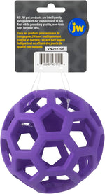 JW Pet Hol-ee Roller natural rubber medium dog toy