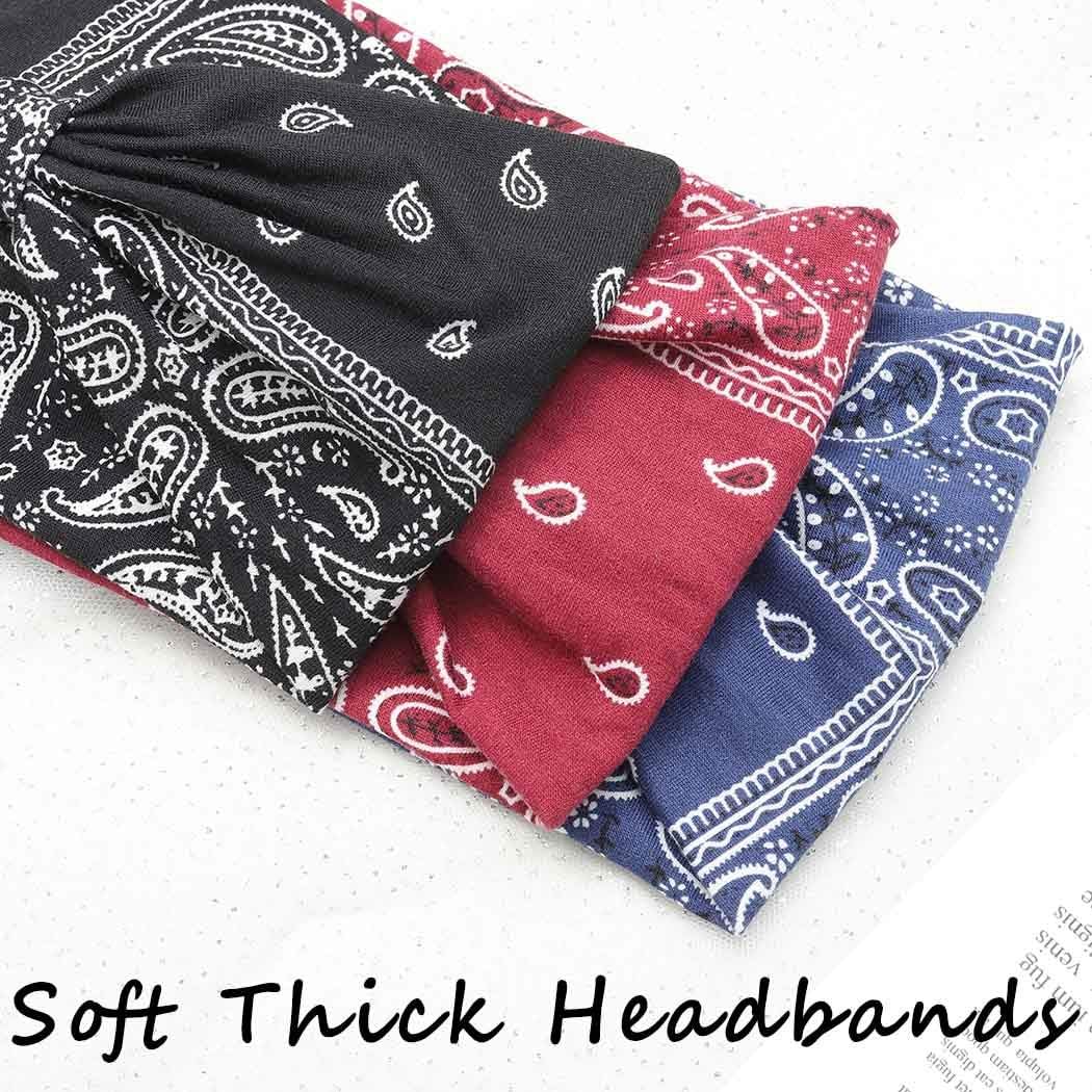 Aceorna floral printed hair band styled flat