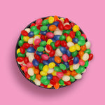 Back label view of the bulk candy pack displaying nutritional information