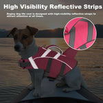 Doglay ripstop pet floating vest highlighting the premium water resistant 600D oxford fabric