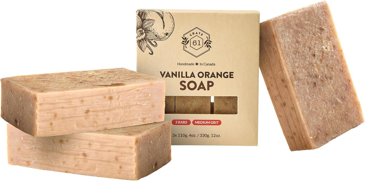 Crate 61, Handmade in Canada, Plant Based Cold Process Natural Bar Soap For Face And Body, With Premium Essential Oils, For Men And Women 3 Pack (Patchouli Lime) - Image 13