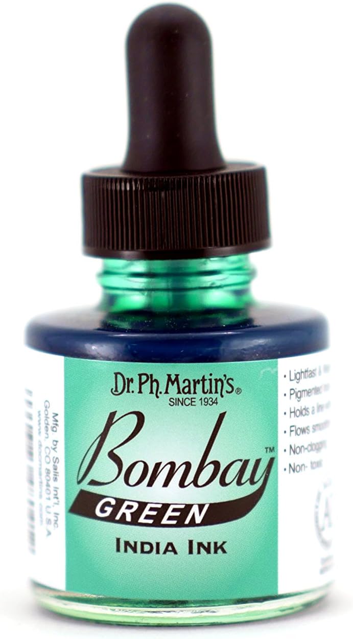 Dr. Ph. Martin's Bombay India Ink front view bottle