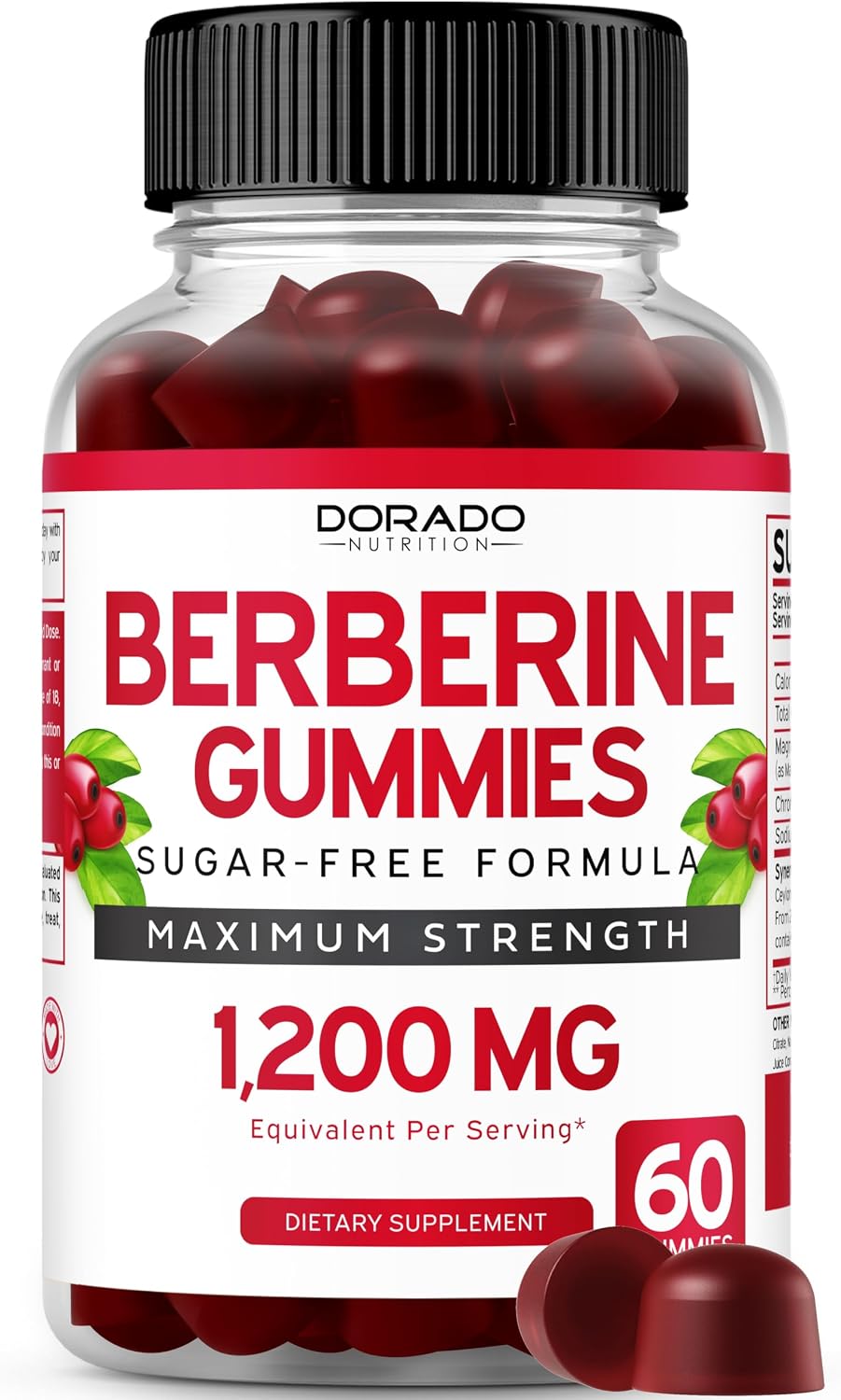 Label showing 14-in-1 GLP-1 support formula details