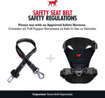 Close up of Tuff Pupper seat belt shock absorbing bungee
