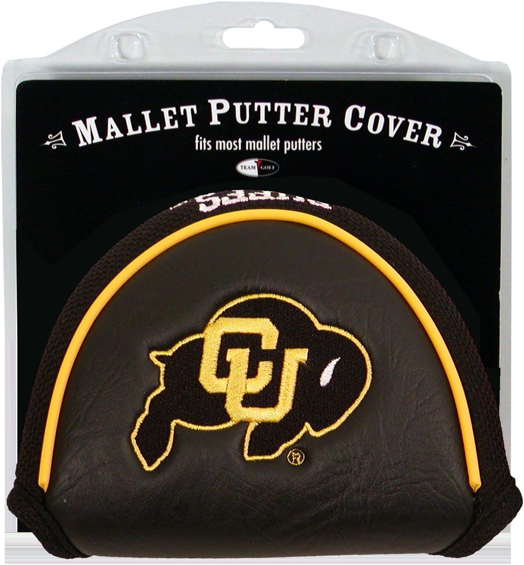 Team Golf NCAA mallet putter cover showing side profile and branding