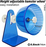 TieLishor quiet rat wheel adjustable stand detail