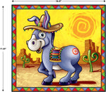 Beistle Donkey Game blindfold mask and components