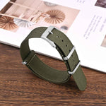ANNEFIT breathable nylon watch strap packaging layout