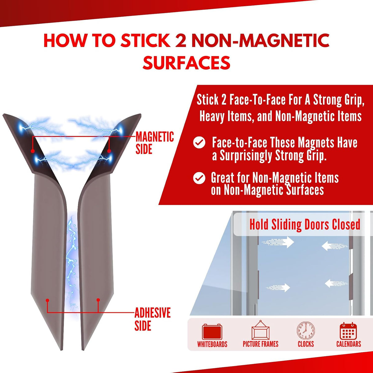 NextClimb heavy duty magnetic tape backing demonstration