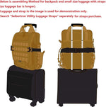 Seibertron travel bag zipper and buckle hardware
