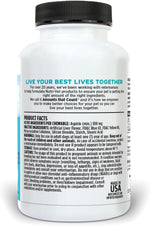 USA imported Nutri-Vet canine aspirin pain relief tablets for pet mobility and health management.