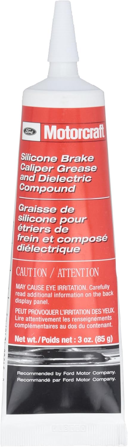 Motorcraft XG-3-A Silicone Brake Caliper Grease 3 Fluid Ounce tube front view