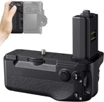 Happypopo VG-C4EM battery grip front view for Sony Alpha mirrorless cameras