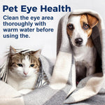 HAOYUSTORE animal eye hygiene cream showing the precise applicator tip.