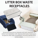 Vikos Products waste receptacle with carbon filter and liner