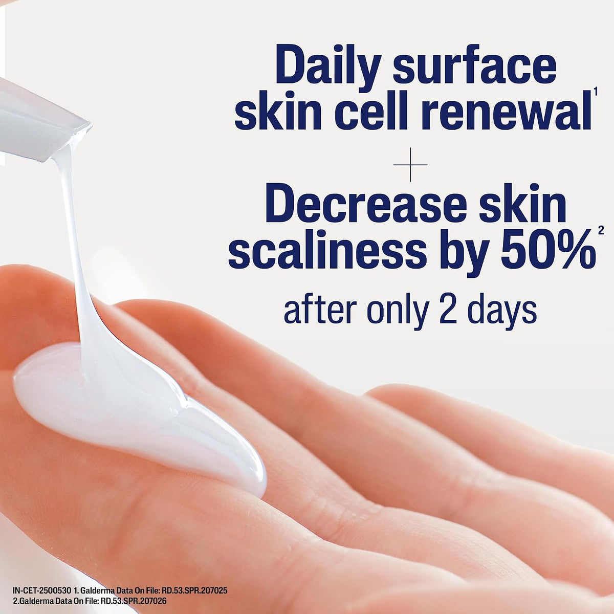 Cetaphil Gentle Exfoliating SA Lotion lifestyle application