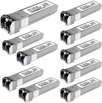 FTTPVIPS 10 Pack 10GBase-SR SFP+ Transceiver Module front view