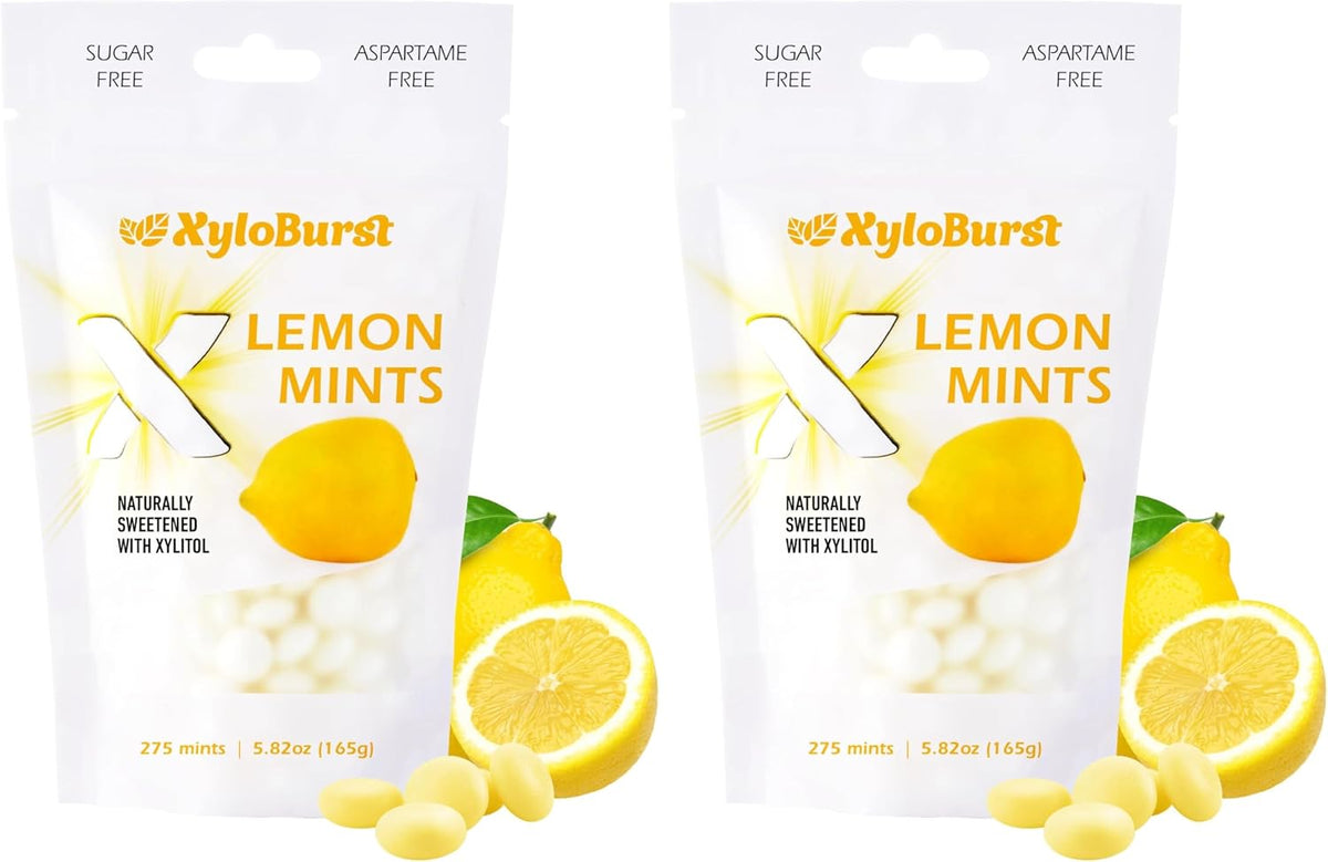 Xyloburst - Xylitol Mints | Sugar Free Breath Mints for Oral Health | Gluten Free, Vegan, Keto Friendly | Aspartame Free Mints | Peppermint | 275 Count - Image 11