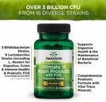 Swanson Dr. Langer's 16-Strain Probiotic with Prebiotic FOS for Gut Health - Image 5