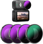 Amazear ND and CPL filter set for DJI Osmo Nano front view