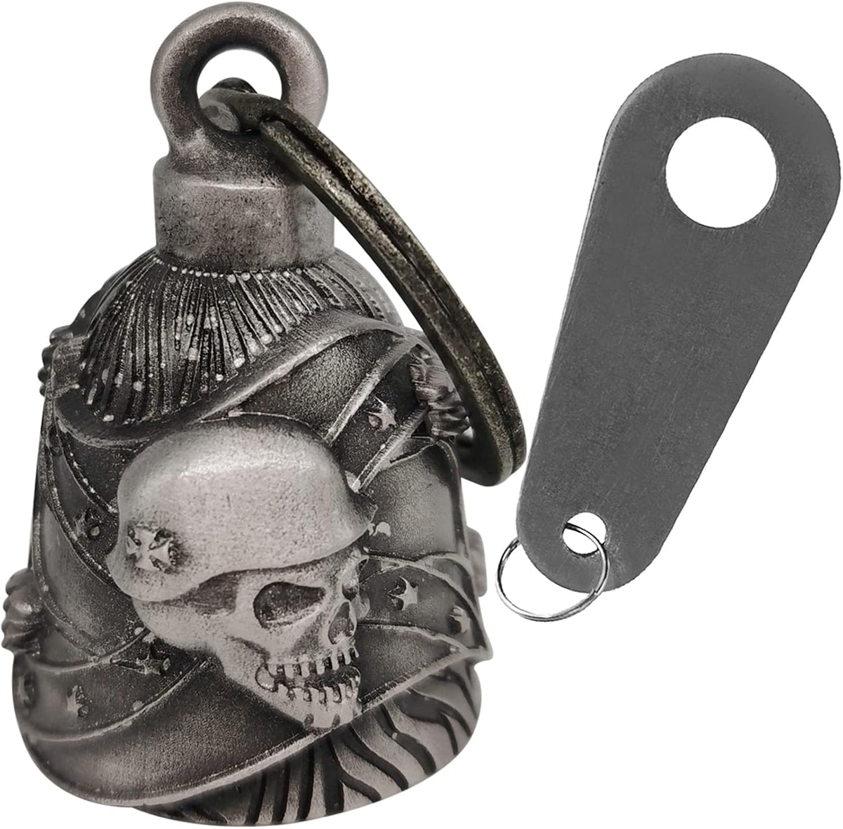 Dream Apparel Motorcycle Bell Guardian Angel Drive Away Gremlin, Biker Bell for Men Women Rider Riding, Good Luck Gift - Image 14