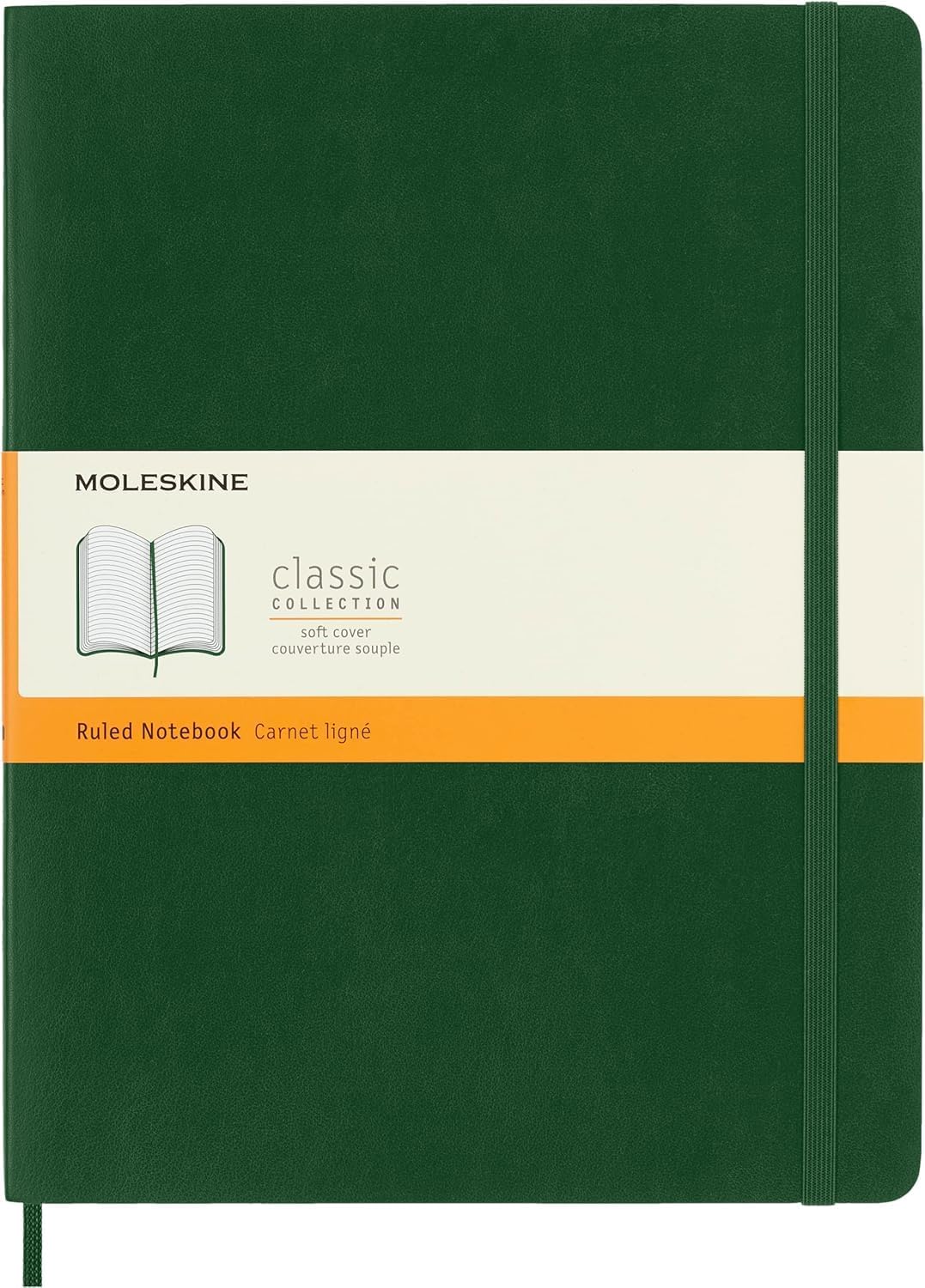 Moleskine classic notebook front view