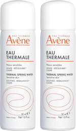 Two pack Avene Thermal Spring Water spray bottles for sensitive skin