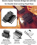 Swhmc double locking tremolo bridge system components
