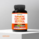 Dorado Nutrition USA manufactured turmeric supplement 120 capsules