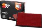 K&N engine air filter front view replacement part