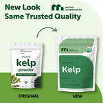 Micro Ingredients kelp powder pouch packaging details