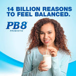PB8 Probiotic 8 bacterial strains packaging layout